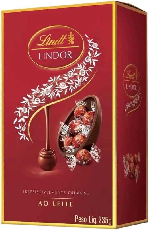 Imagem do produto Lindt Lindor, Chocolate Ao Leite (235g)