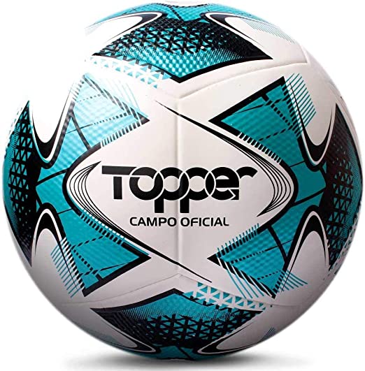 Imagem do produto Bola De Futebol Topper Campo 22 - Verde Mar