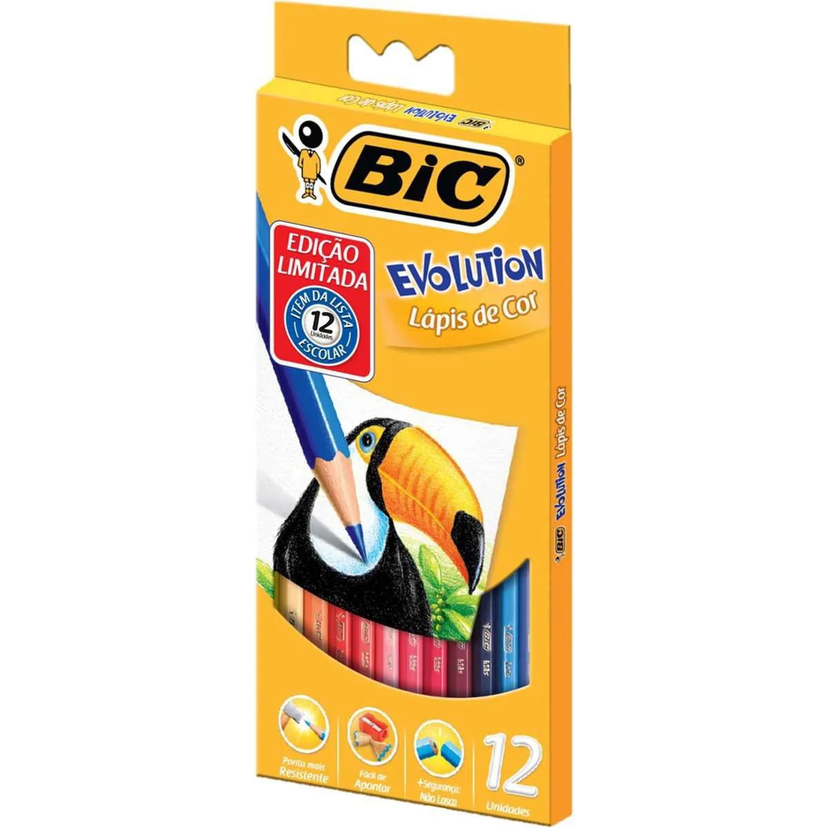 Imagem do produto Lápis de cor sextavado BIC Evolution