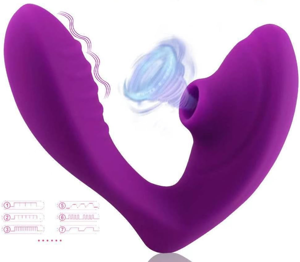 Imagem do produto Vibrador e sugador para vulva