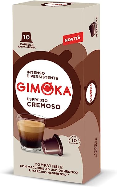 Imagem do produto Cápsula de café cremoso Gimoka