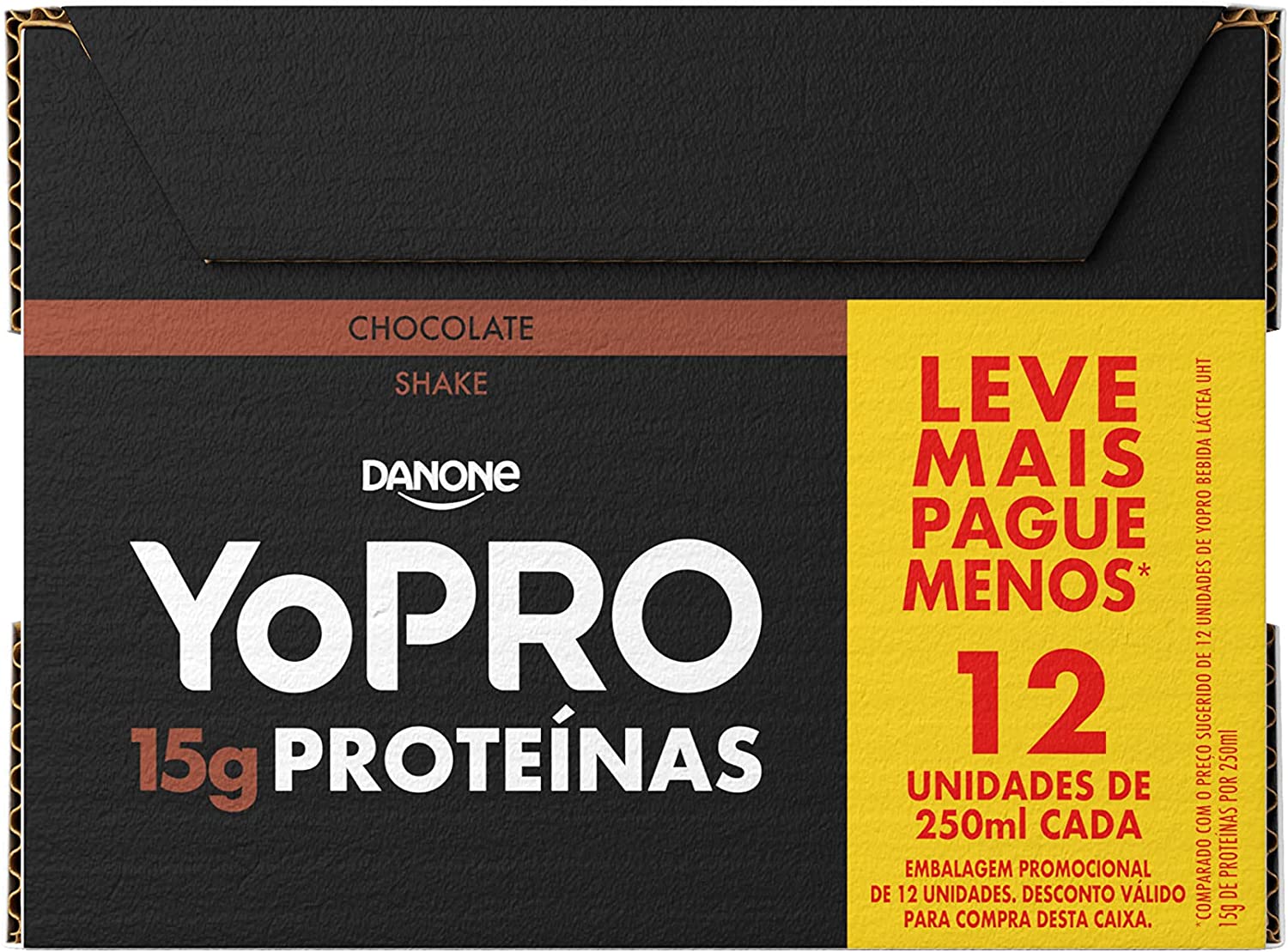 Imagem do produto YoPRO Bebida láctea 15G de Proteínas (12 unidades)