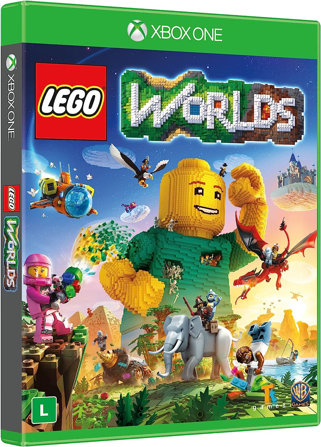 Imagem do produto Microsoft Game Lego Worlds para Xbox One