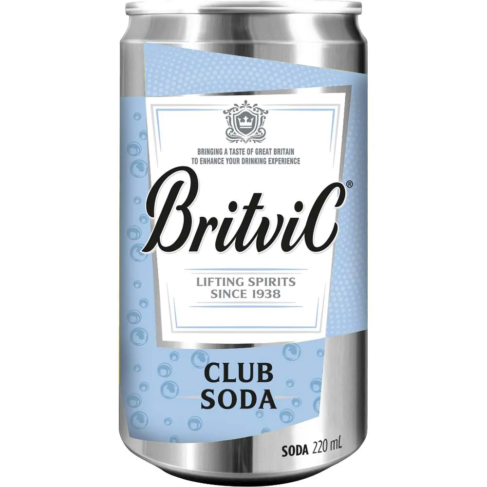 Imagem do produto Club soda, Britvic - 220ml, 6 unidades