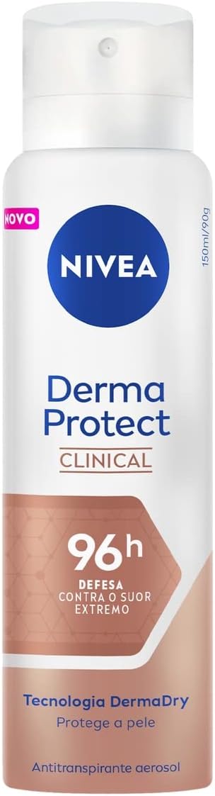 Imagem do produto Nivea Desodorante aerossol Derma Protect Clinical (150ml)