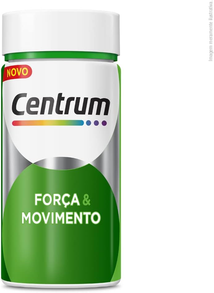 Imagem do produto Centrum Cápsulas multivitamínicas Força & Movimento (30 unidades)