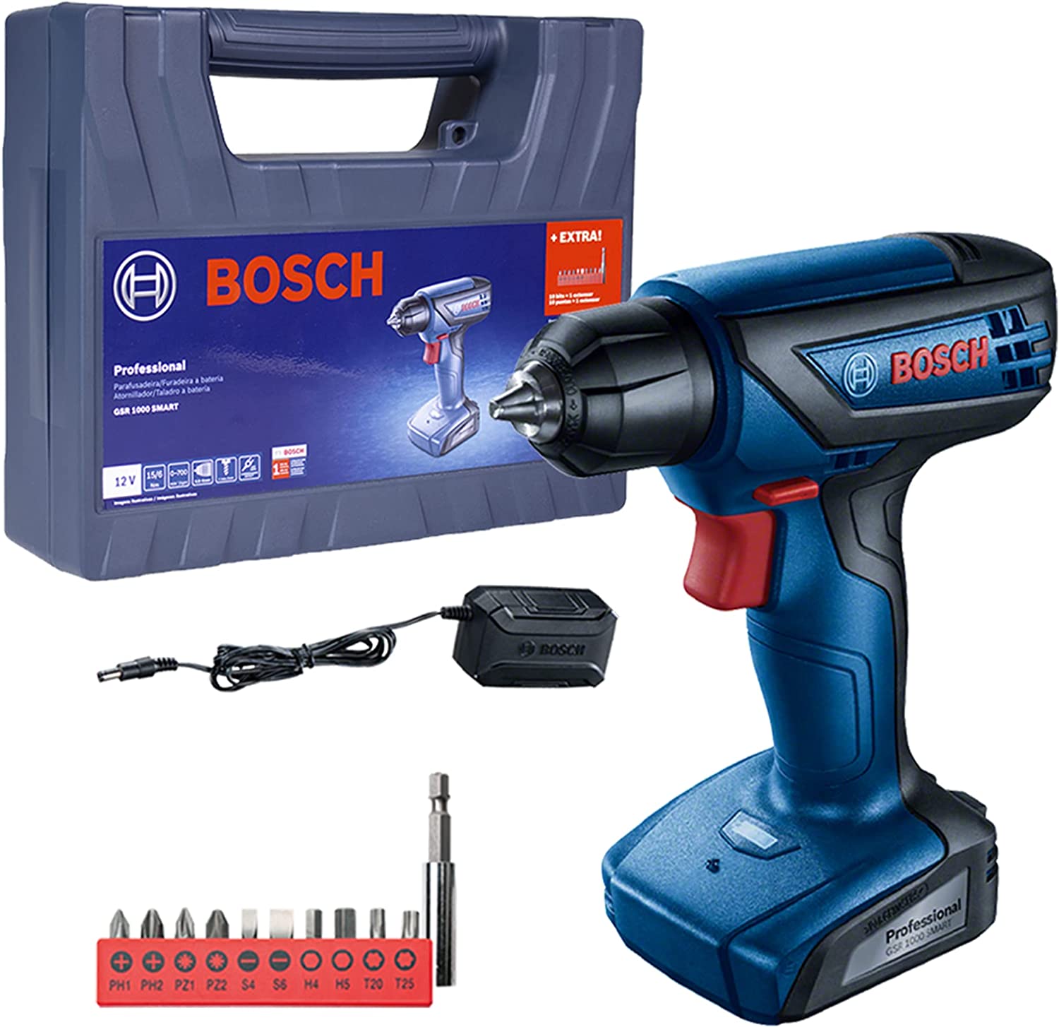 Imagem do produto Bosch Furadeira e parafusadeira GSR 1000 Smart 