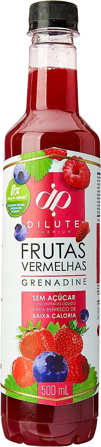 Imagem do produto Dilute Xarope de frutas vermelhas (500ml)