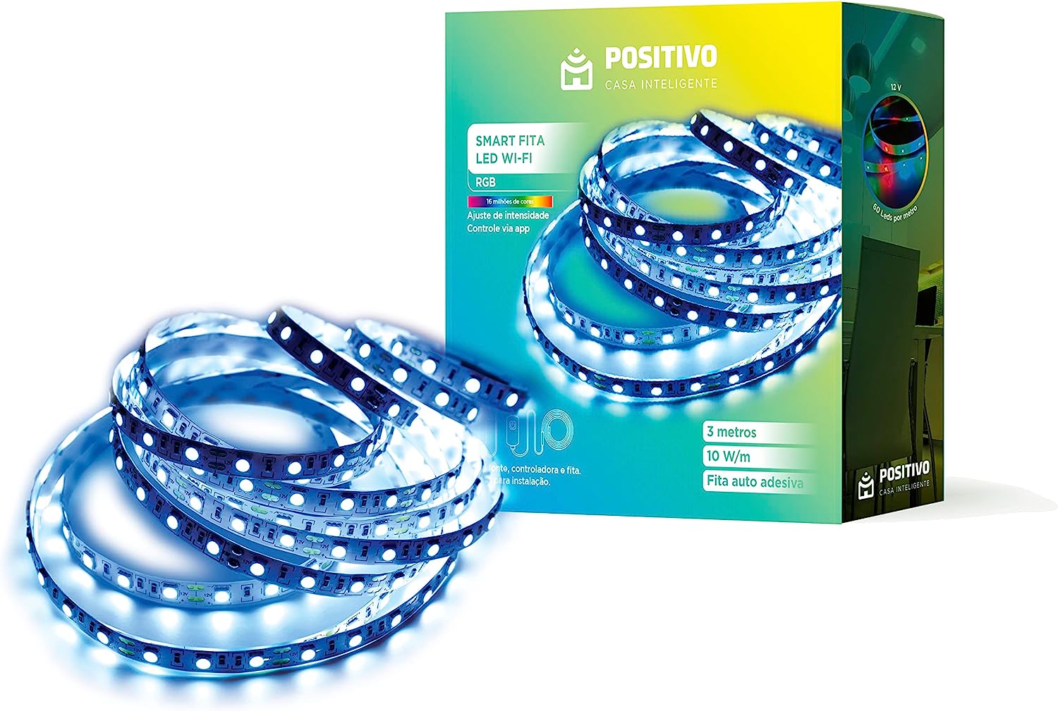 Imagem do produto Positivo Fita de LED inteligente RGB