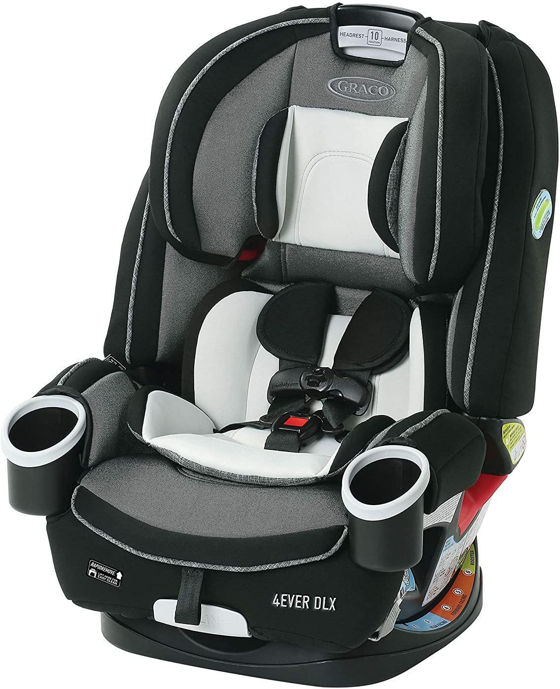 Imagem do produto Cadeira de Carro Infantil 4Ever DLX 4 em 1 - Graco - Preto