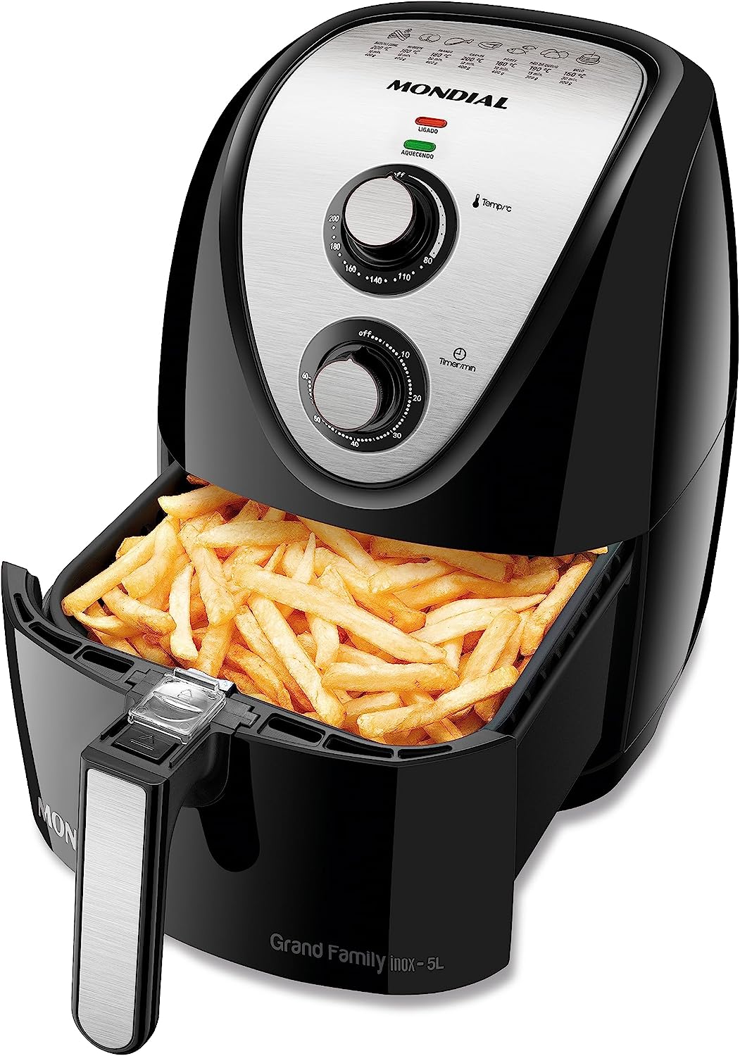 Imagem do produto Air Fryer Mondial Grand Family Inox 110V