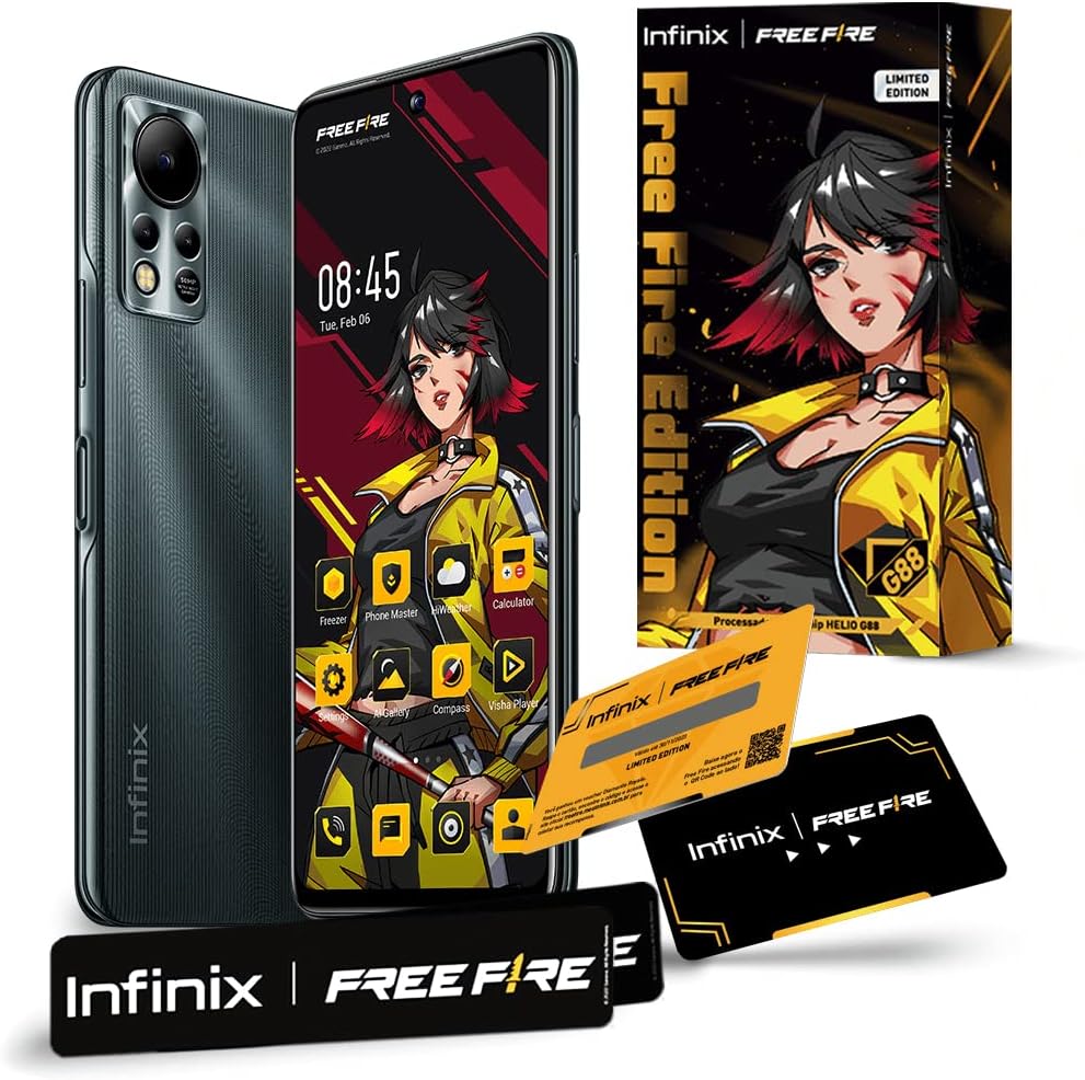 Imagem do produto Smartphone Infinix Free Fire Limited Edition