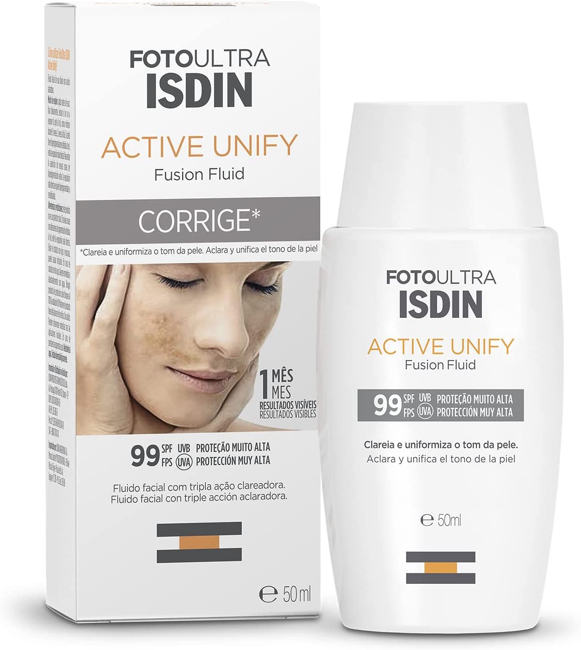 Imagem do produto Fluido facial FPS 00 Isdin Fotoultra