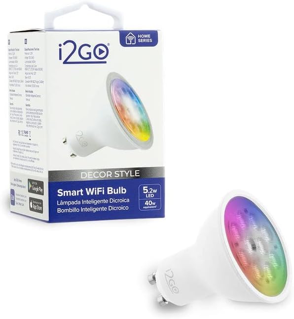 Imagem do produto Lâmpada inteligente Decor Dicroica Wi-Fi i2GO