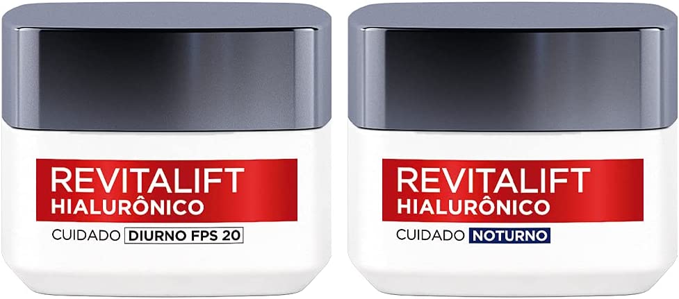 Imagem do produto Kit L'Oréal Paris Revitalift Hialurônico Noturno + Diurno