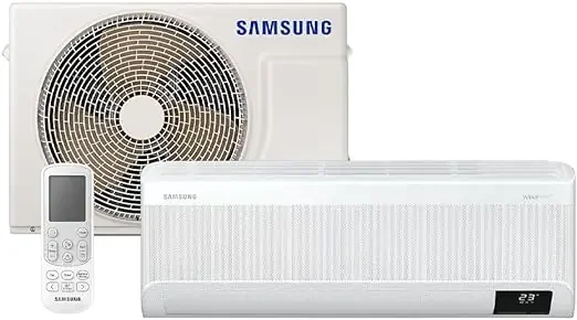 Ar Condicionado Split Inverter Samsung WindFree Connect Sem Vento 9000 BTU/h Frio AR09BVFAAWKNAZ - 220 Volts