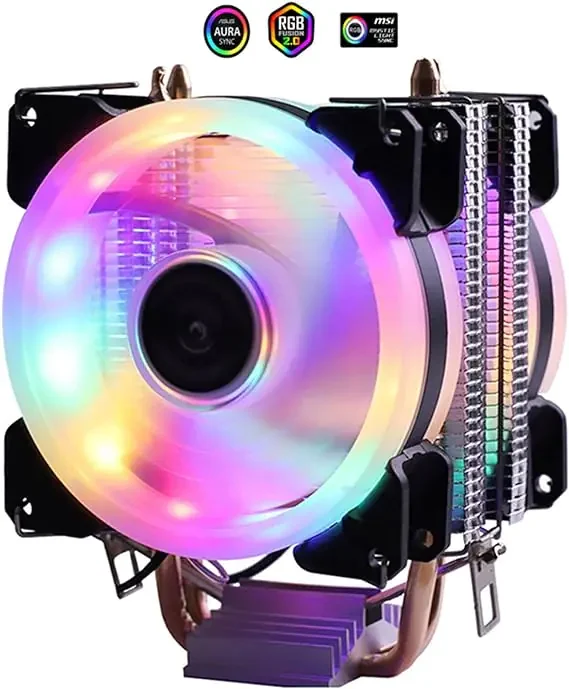 Cooler RGB com 6 Heatpipes