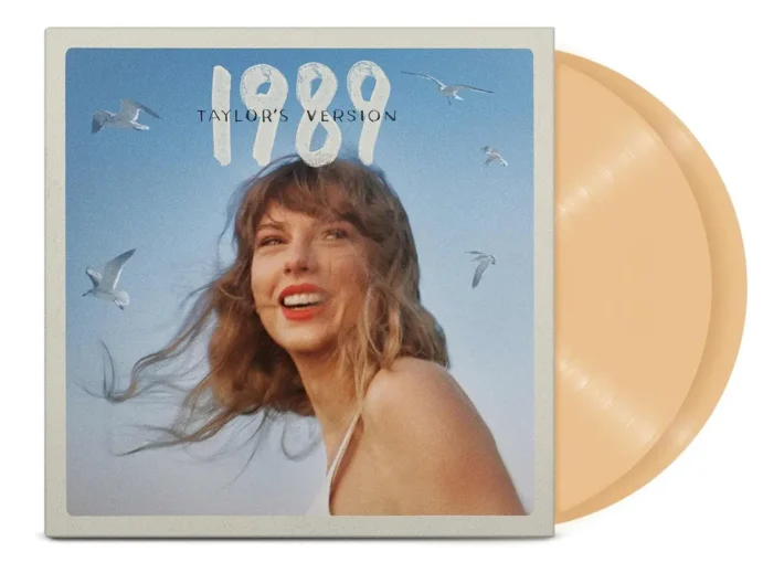 Disco de vinil '1989', de Taylor Swift (Tangerine edition)