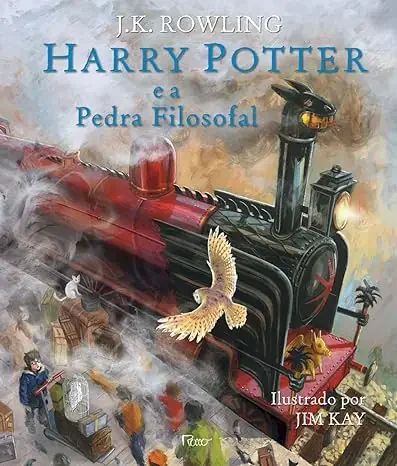 Harry Potter e a Pedra Filosofal Ilustrada