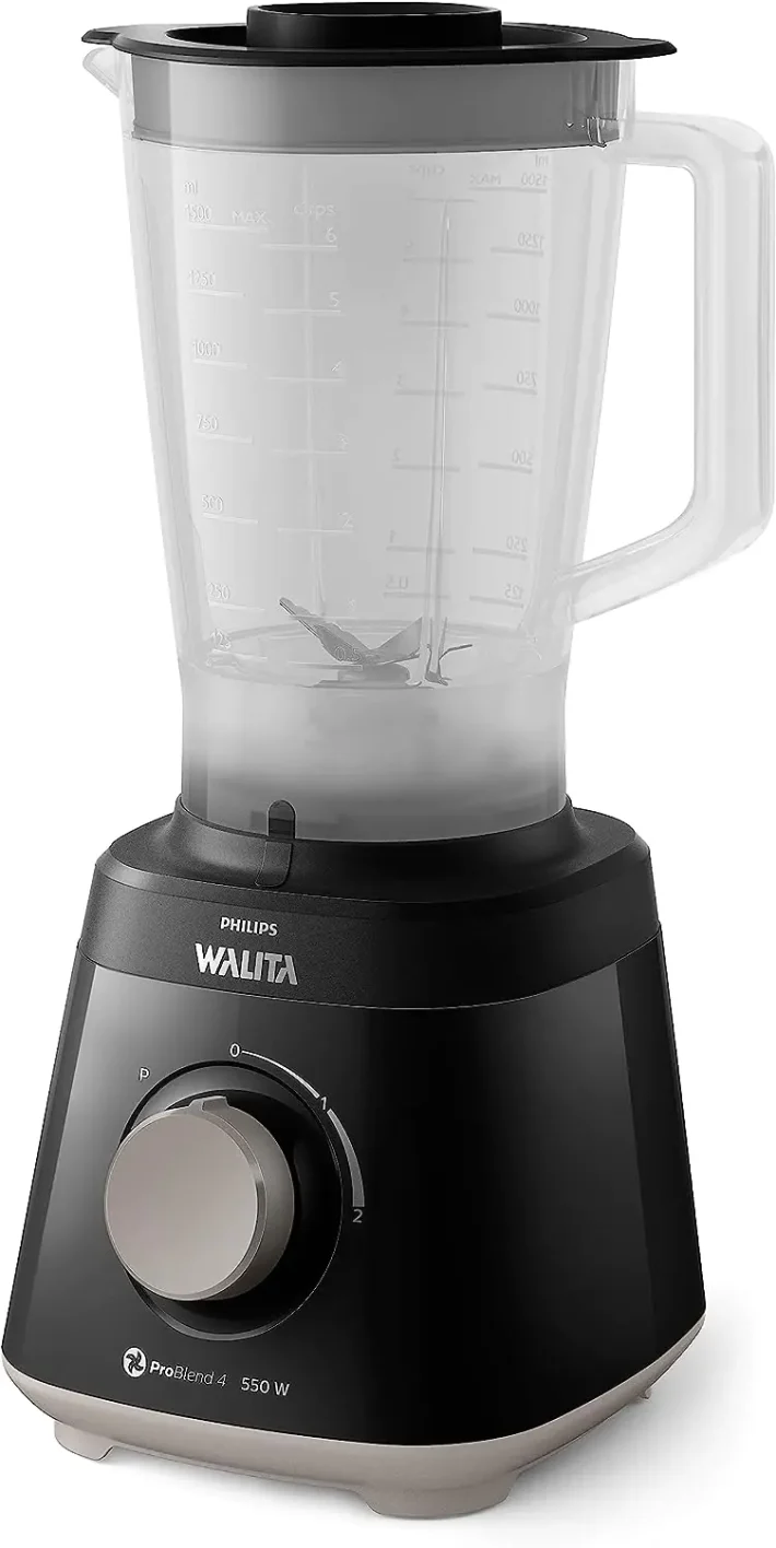 Liquidificador Daily 2L 550W RI2110, Preto, 220v, Philips Walita