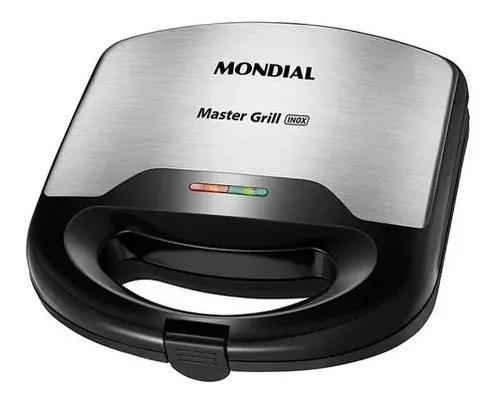 Sanduicheira Master Grill Inox S20 Mondial 110v