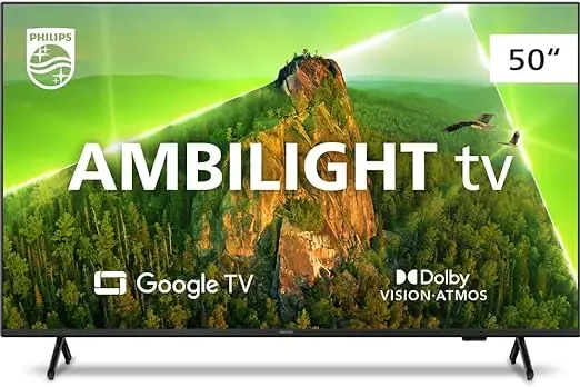 Smart TV Philips Ambilight 50' 4K