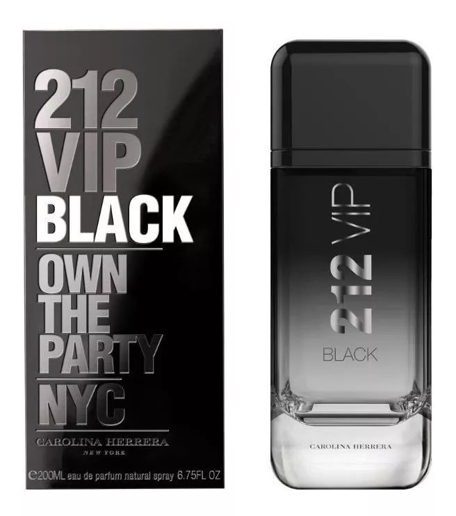 Imagem do produto Eau de parfum Carolina Herrera 212 VIP Black 200ml