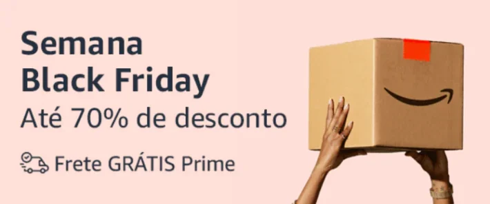 Semana Black Friday: Amazon traz ofertas com até 70% de desconto; confira destaques