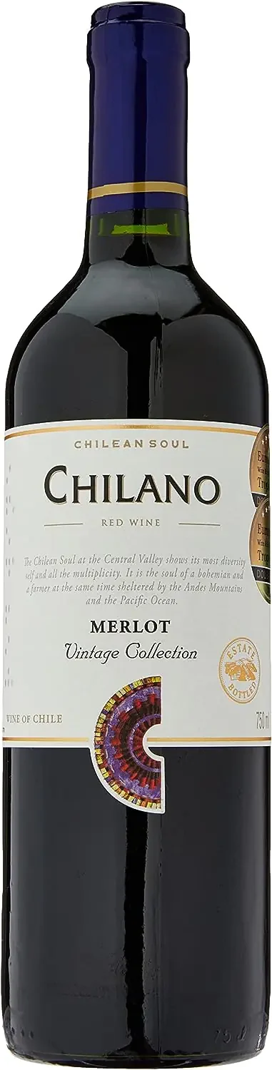 Chilano - Vinho tinto merlot (750ml)