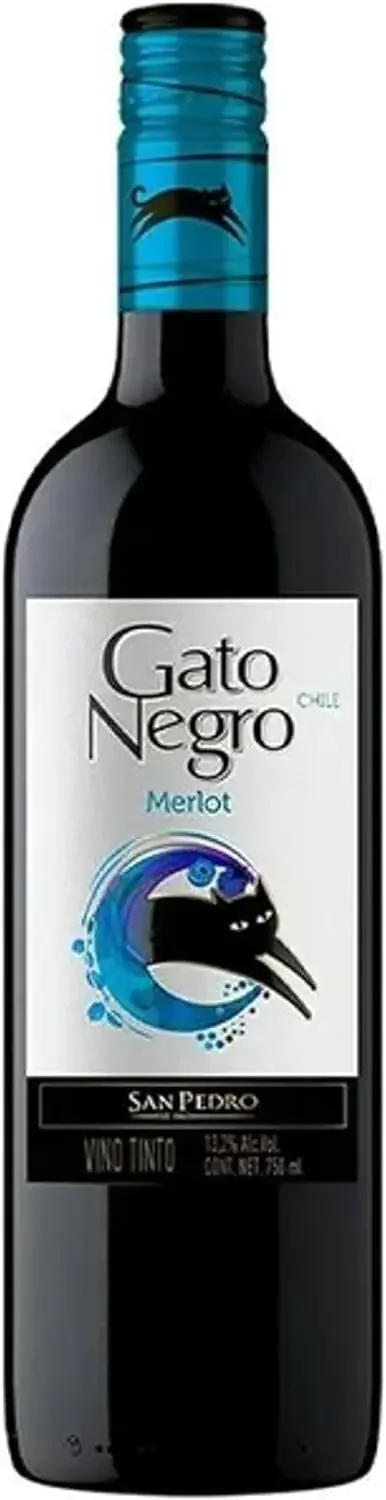 Gato Negro - Vinho tinto merlot (750ml)