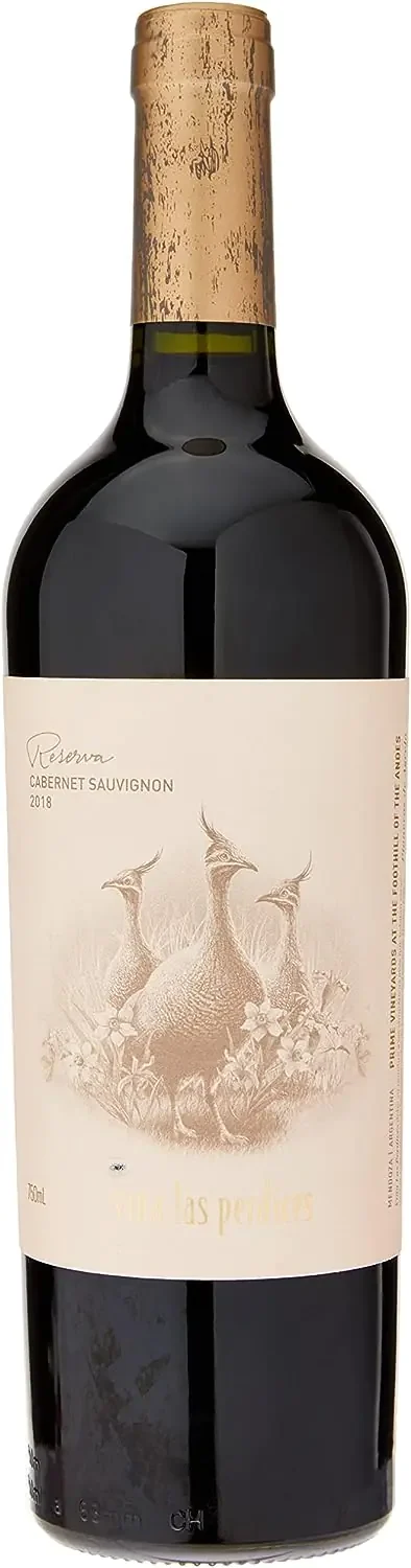 Las Perdices - Vinho tinto cabernet sauvignon Reserva 2016