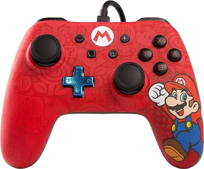 Imagem do produto Controle Para Nintendo Switch PowerA Iconic - Mario