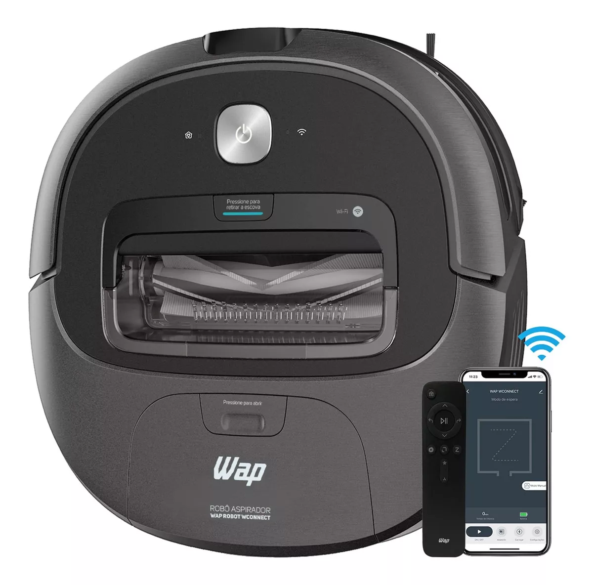 Robô aspirador WAP Robot WCONNECT