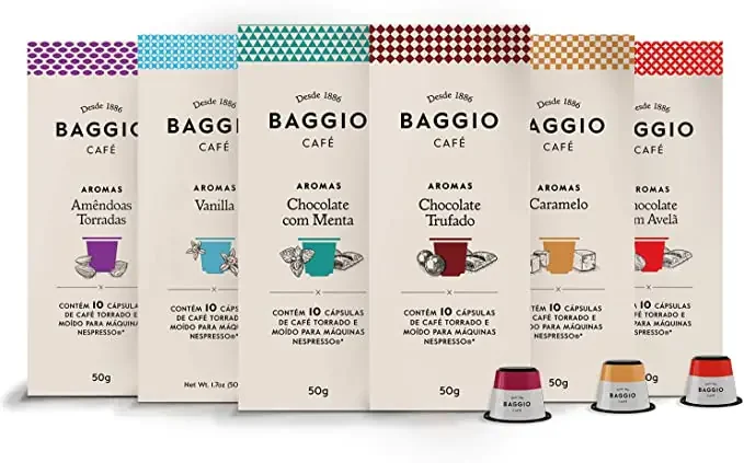 Imagem do produto Kit Experience Baggio Café - 60 cápsulas